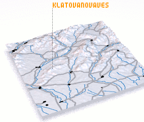 3d view of Klátova Nová Ves