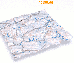 3d view of Rosulje