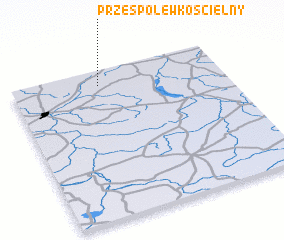 3d view of Przespolew Kościelny