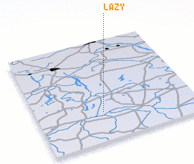 3d view of Łazy