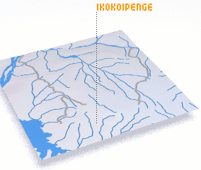 3d view of Ikoko-Ipenge