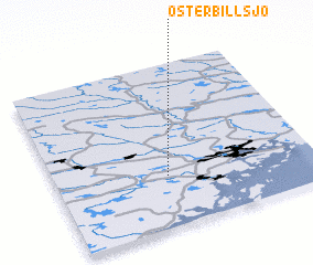 3d view of Österbillsjö