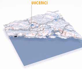 3d view of (( Vučenići ))