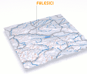 3d view of Falešići