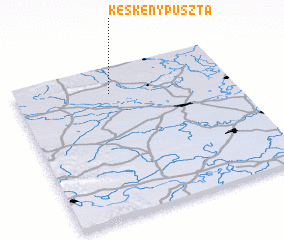 3d view of Keskenypuszta