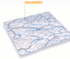 3d view of Donje Bare