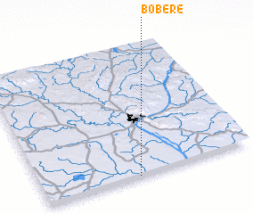 3d view of Bobéré