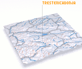 3d view of Treštenica Donja