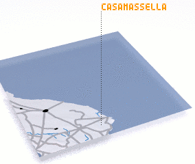 3d view of Casamassella