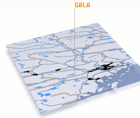 3d view of Gala