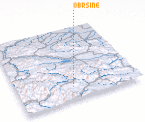 3d view of Obršine