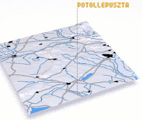 3d view of Pötöllepuszta