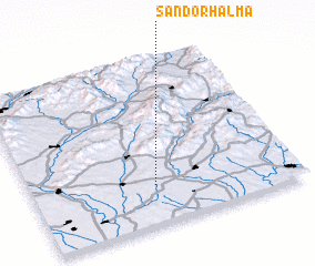 3d view of Sándorhalma