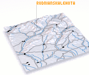 3d view of Rudnianska Lehota