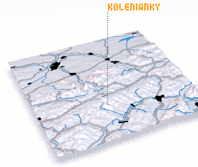 3d view of Kolenianky