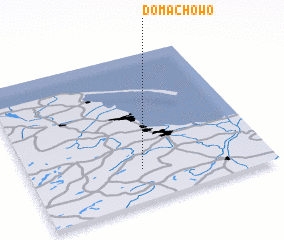 3d view of Domachowo