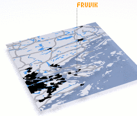 3d view of Fruvik