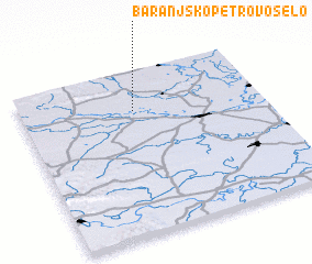 3d view of Baranjsko Petrovo Selo