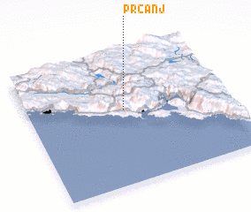 3d view of Prčanj