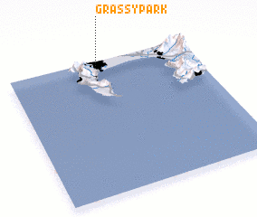 3d view of Grassy Park