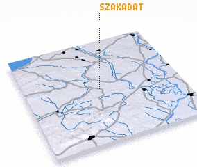 3d view of Szakadát