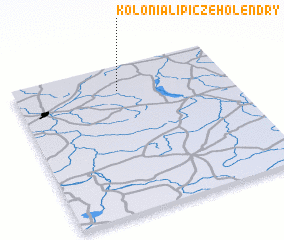 3d view of Kolonia Lipicze Holendry