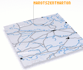 3d view of Marótszentmárton