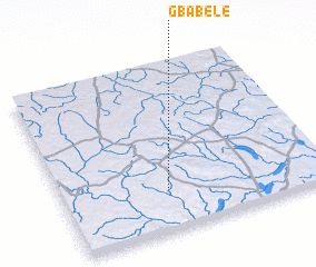 3d view of Gbabele