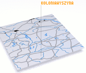 3d view of Kolonia Wyszyna