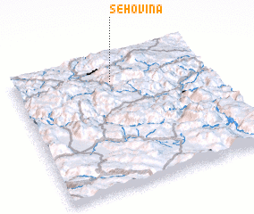 3d view of Šehovina