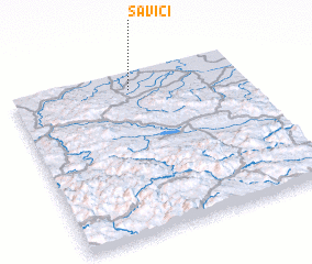 3d view of Savići