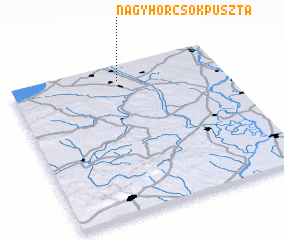 3d view of Nagyhörcsökpuszta