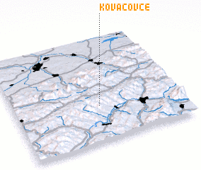 3d view of Kovačovce