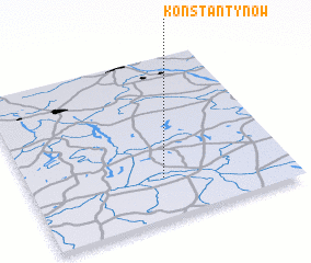 3d view of Konstantynów