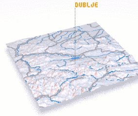 3d view of Dublje