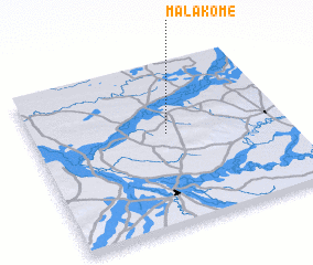 3d view of Malakomé