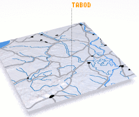 3d view of Tabód