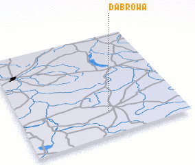 3d view of Dąbrowa