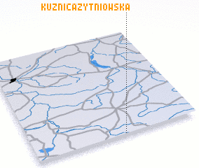 3d view of Kuźnica Żytniowska