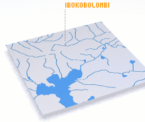 3d view of Iboko-Bolombi