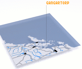 3d view of Gångartorp