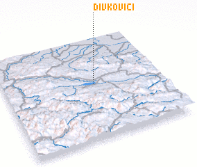 3d view of Divkovići