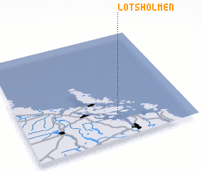 3d view of Lotsholmen