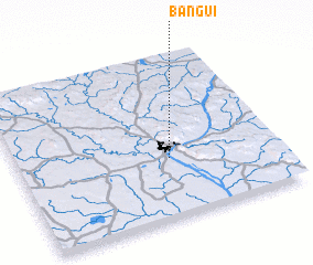 3d view of Bangui