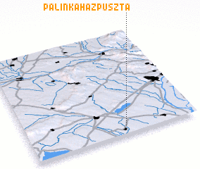 3d view of Pálinkaházpuszta