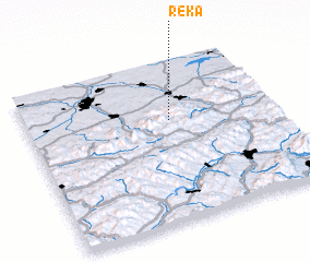 3d view of Řeka