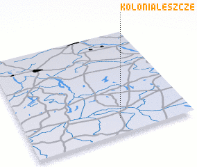 3d view of Kolonia Leszcze