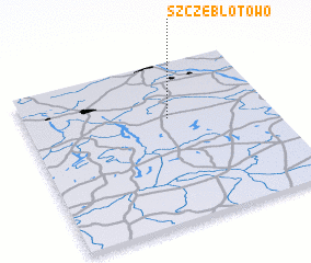 3d view of Szczeblotowo