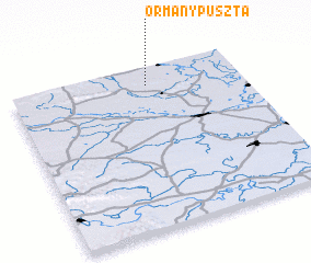 3d view of Ormánypuszta