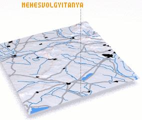 3d view of Méhesvölgyitanya